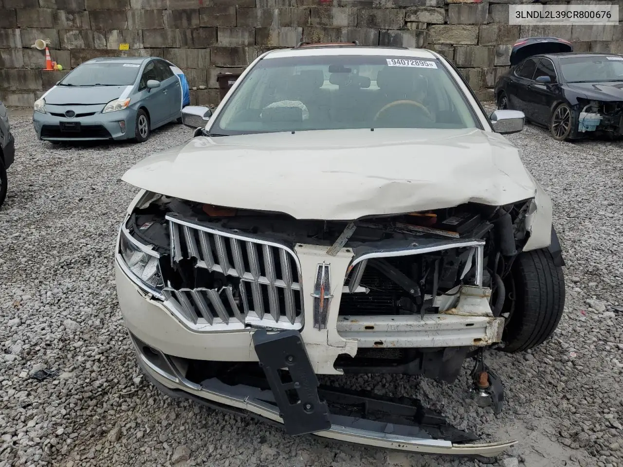 3LNDL2L39CR800676 2012 Lincoln Mkz Hybrid