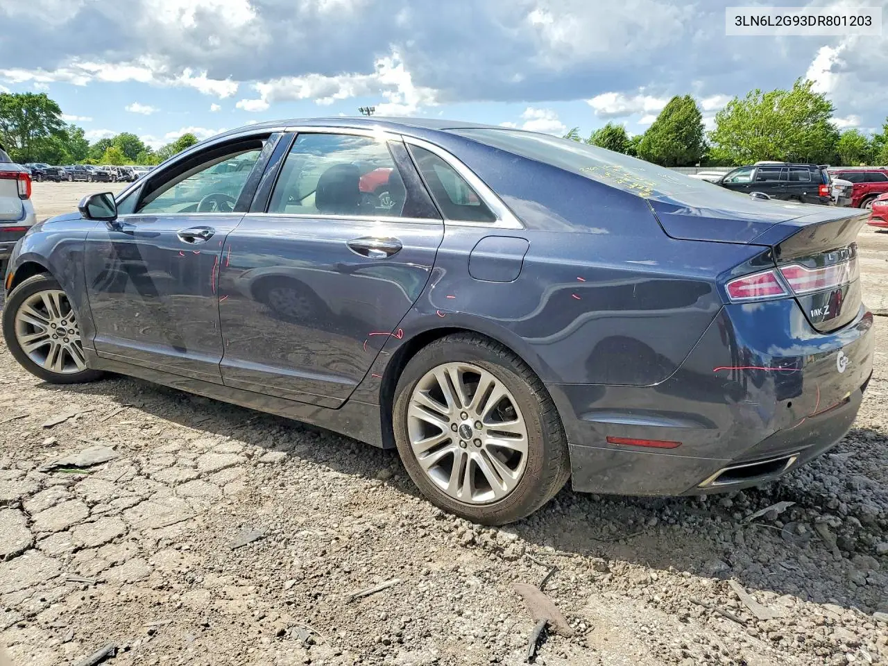 2013 Lincoln Mkz VIN: 3LN6L2G93DR801203 Lot: 56767436