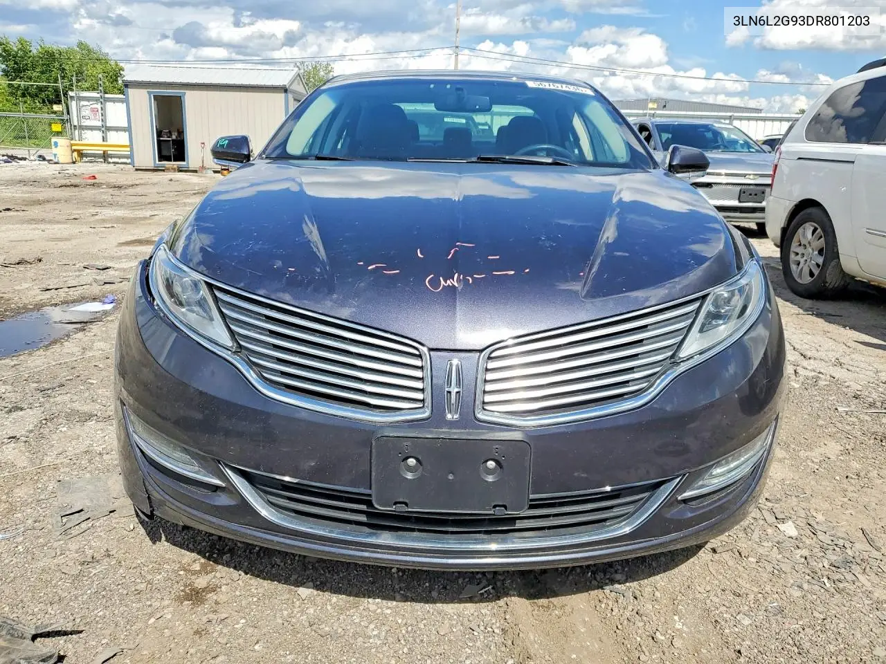 2013 Lincoln Mkz VIN: 3LN6L2G93DR801203 Lot: 56767436