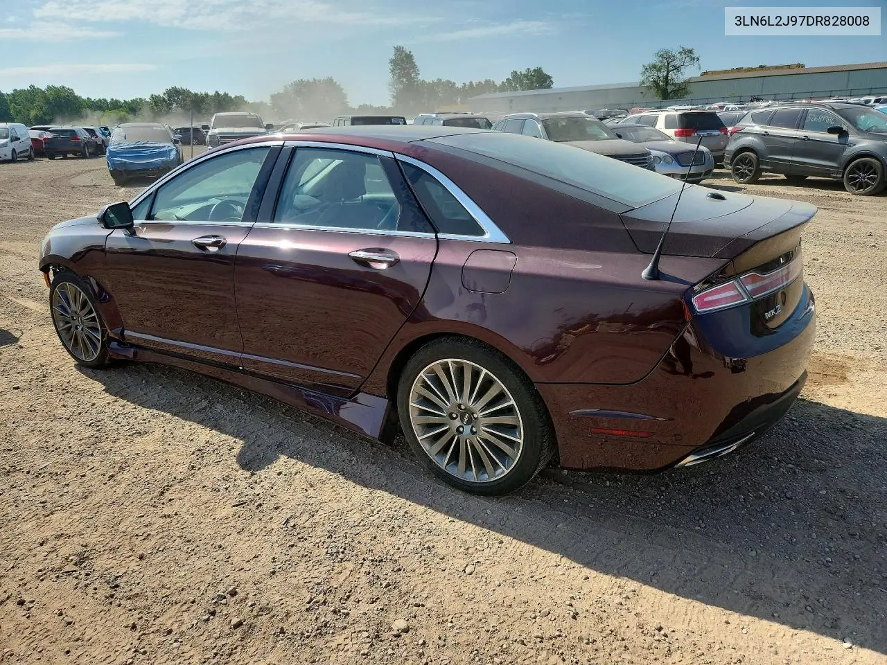 2013 Lincoln Mkz VIN: 3LN6L2J97DR828008 Lot: 57355706