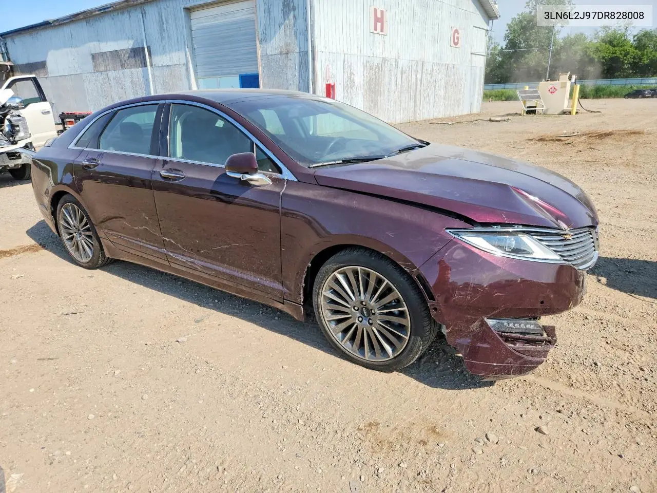 2013 Lincoln Mkz VIN: 3LN6L2J97DR828008 Lot: 57355706