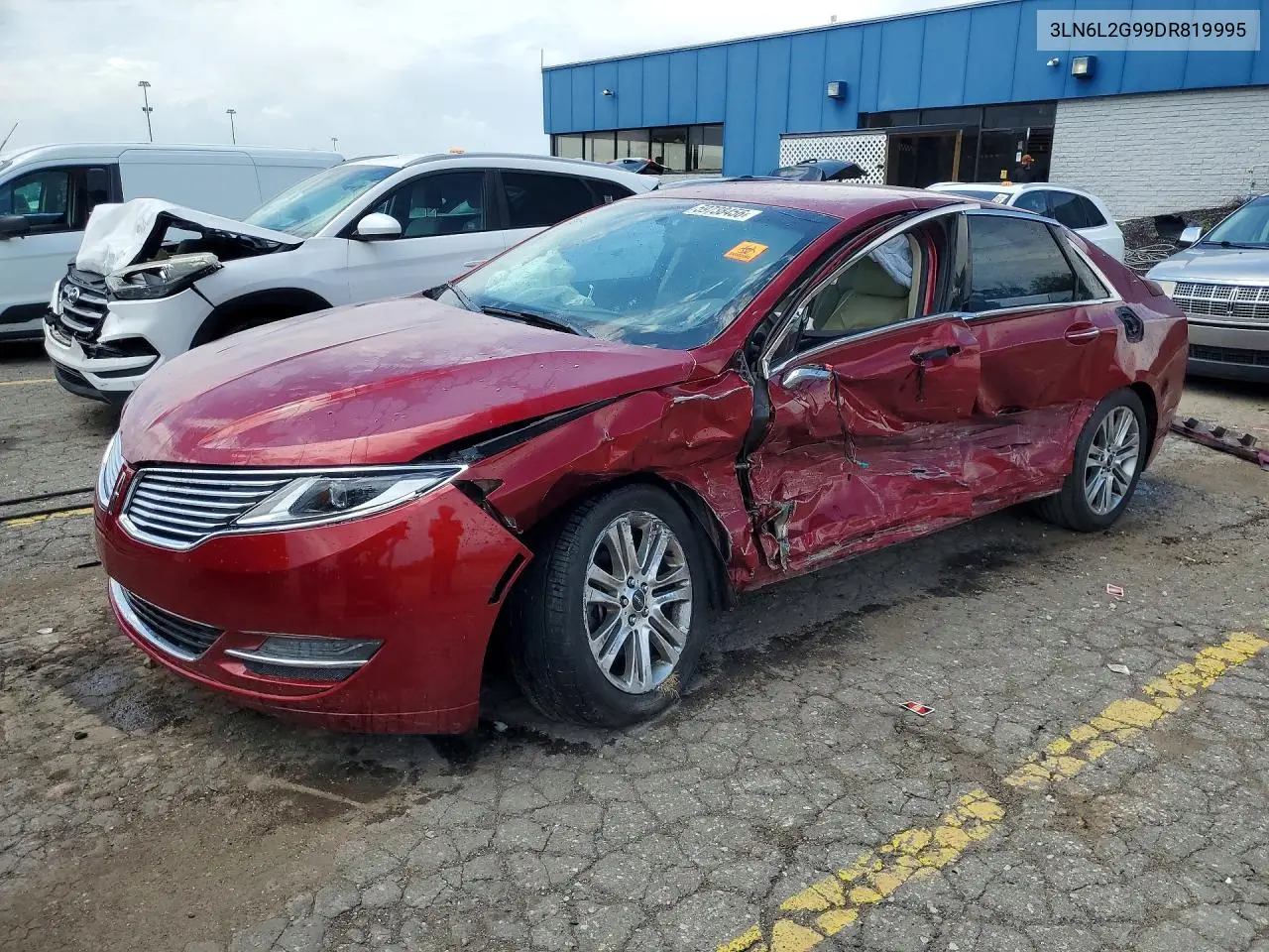2013 Lincoln Mkz VIN: 3LN6L2G99DR819995 Lot: 59738456