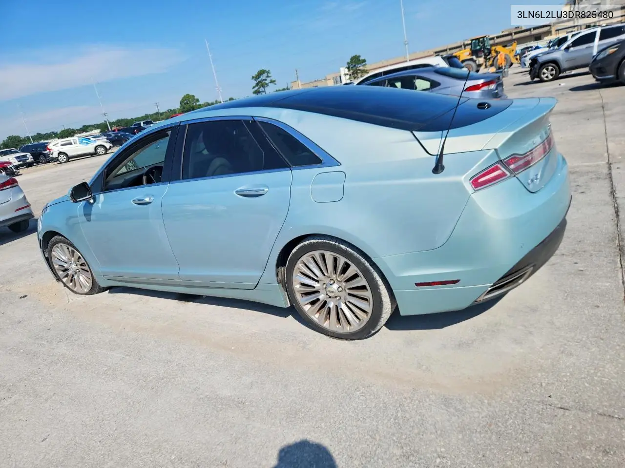 2013 Lincoln Mkz Hybrid VIN: 3LN6L2LU3DR825480 Lot: 59878006