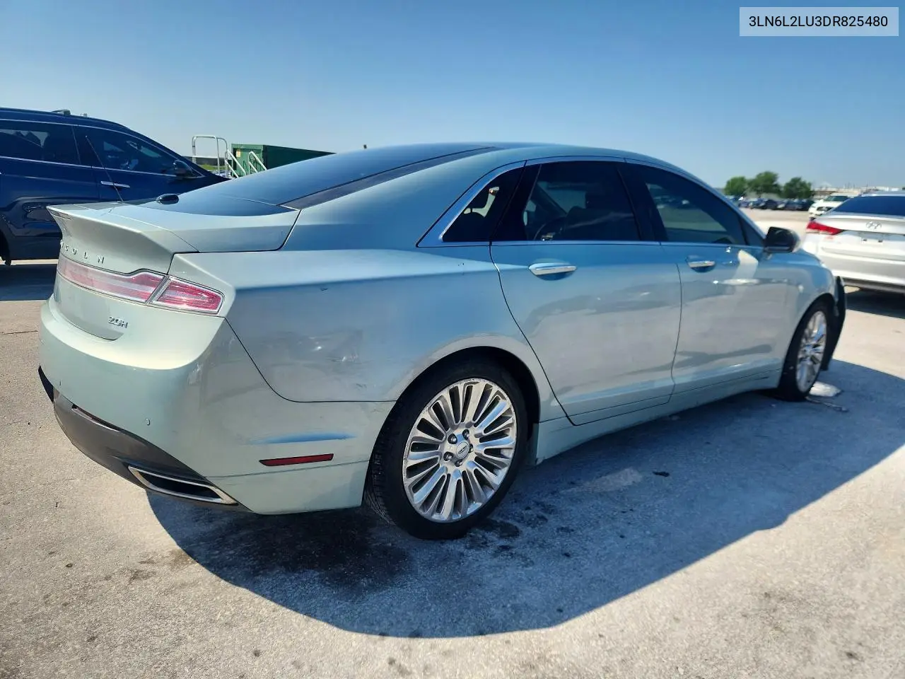 2013 Lincoln Mkz Hybrid VIN: 3LN6L2LU3DR825480 Lot: 59878006