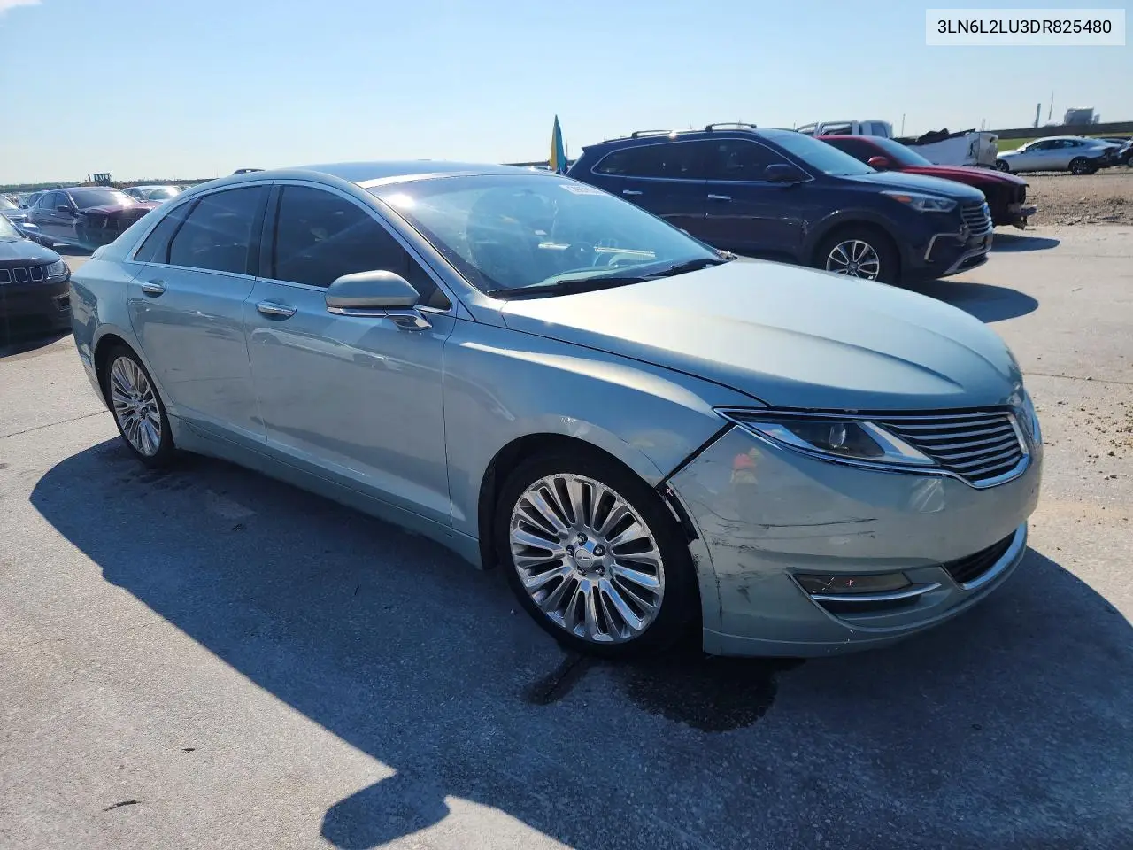 2013 Lincoln Mkz Hybrid VIN: 3LN6L2LU3DR825480 Lot: 59878006