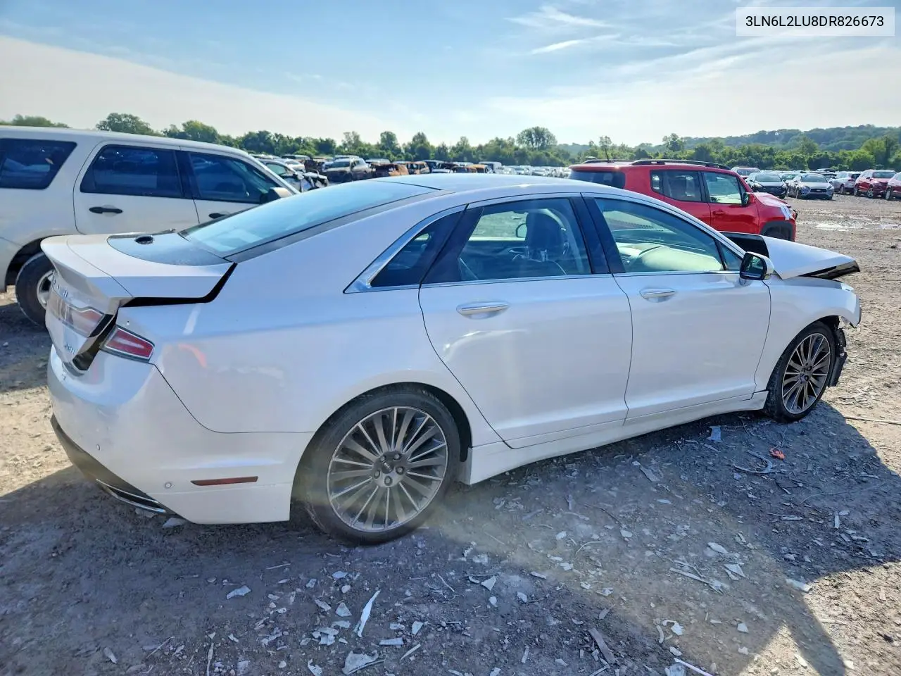 2013 Lincoln Mkz VIN: 3LN6L2LU8DR826673 Lot: 60405736