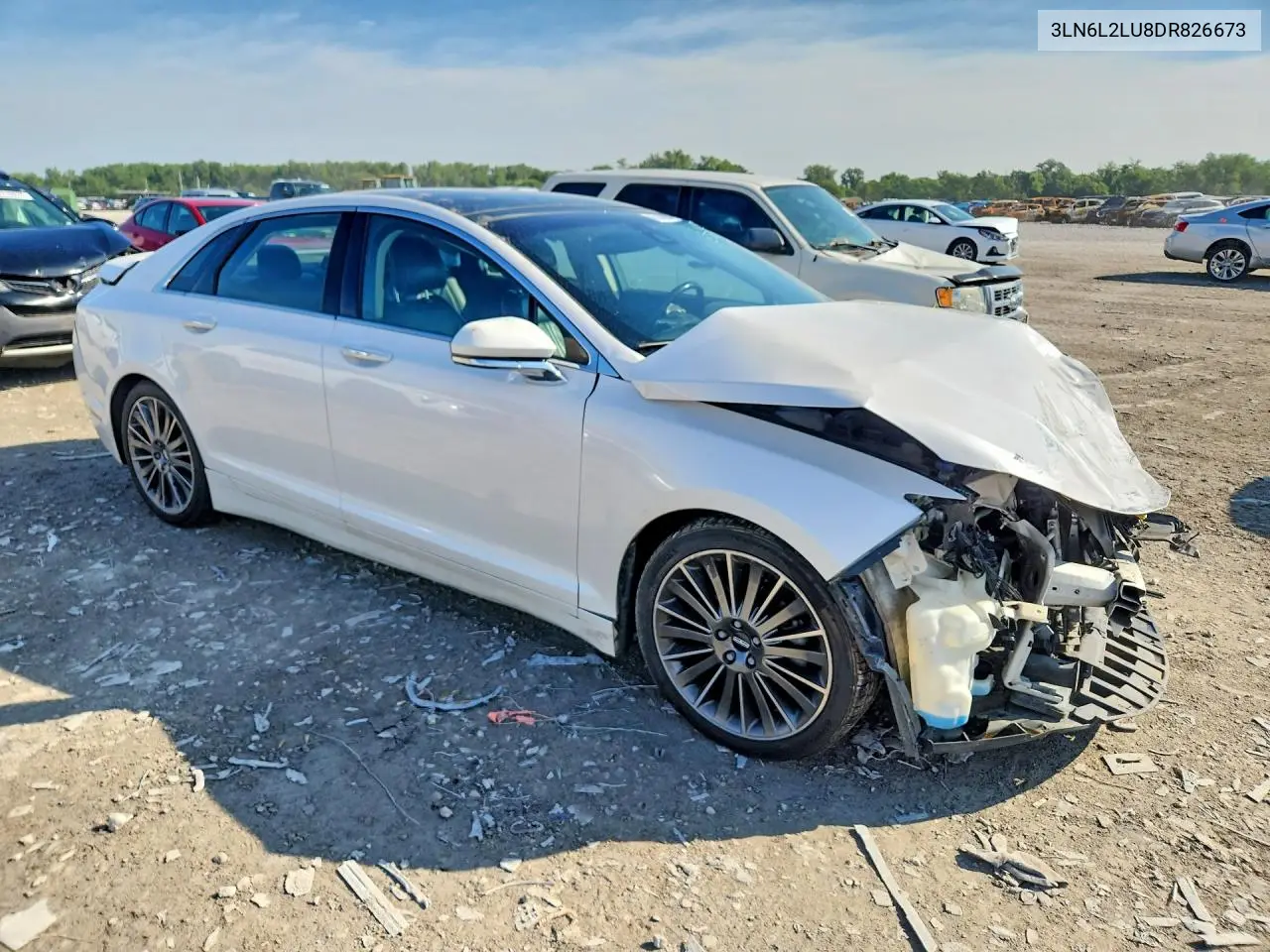2013 Lincoln Mkz VIN: 3LN6L2LU8DR826673 Lot: 60405736