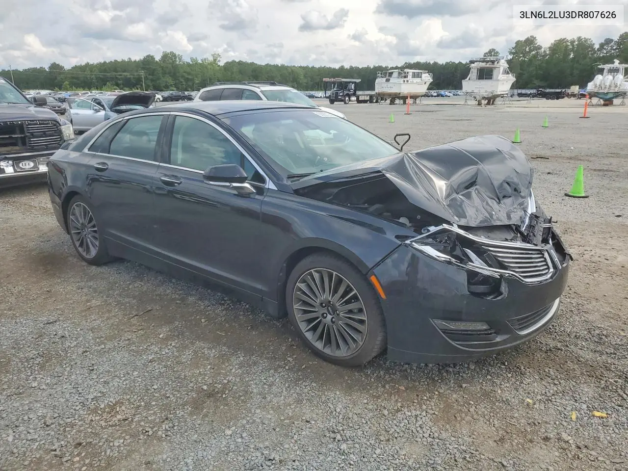 2013 Lincoln Mkz Hybrid VIN: 3LN6L2LU3DR807626 Lot: 60931246