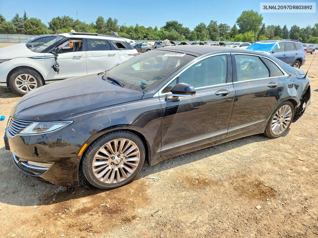 2013 Lincoln Mkz VIN: 3LN6L2G97DR803892 Lot: 61043016
