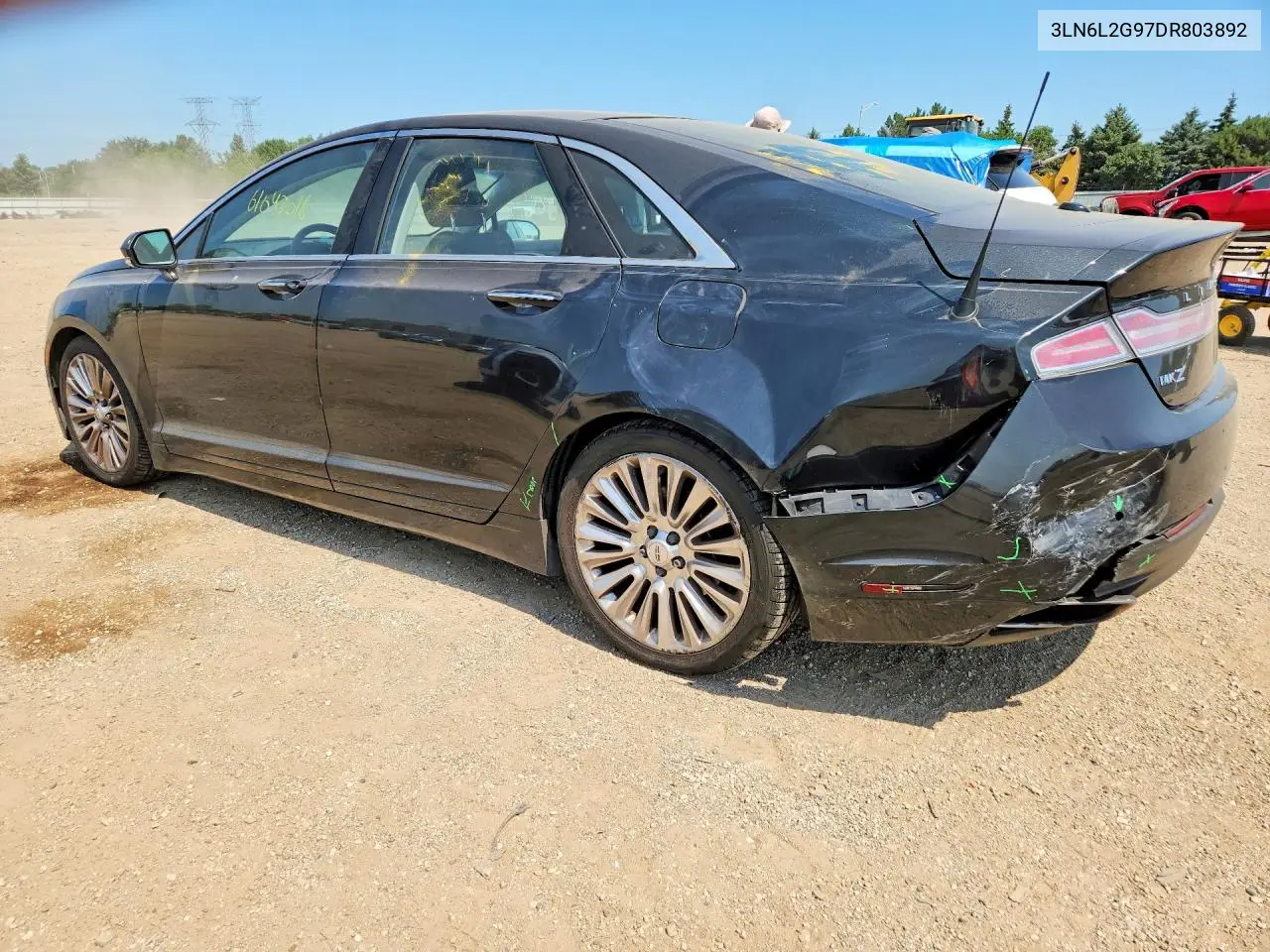 2013 Lincoln Mkz VIN: 3LN6L2G97DR803892 Lot: 61043016