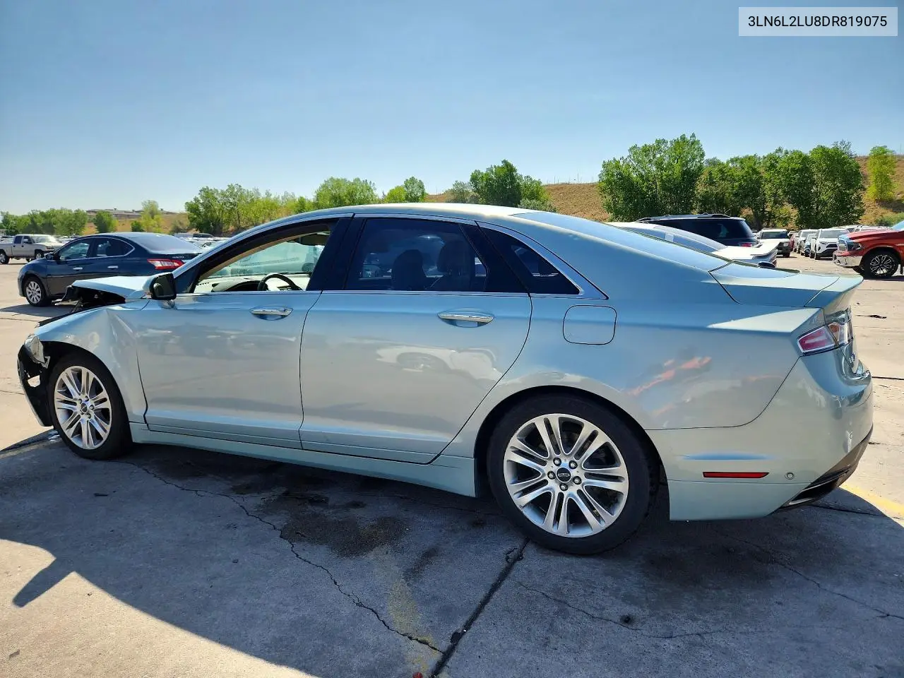 2013 Lincoln Mkz Hybrid VIN: 3LN6L2LU8DR819075 Lot: 61405976