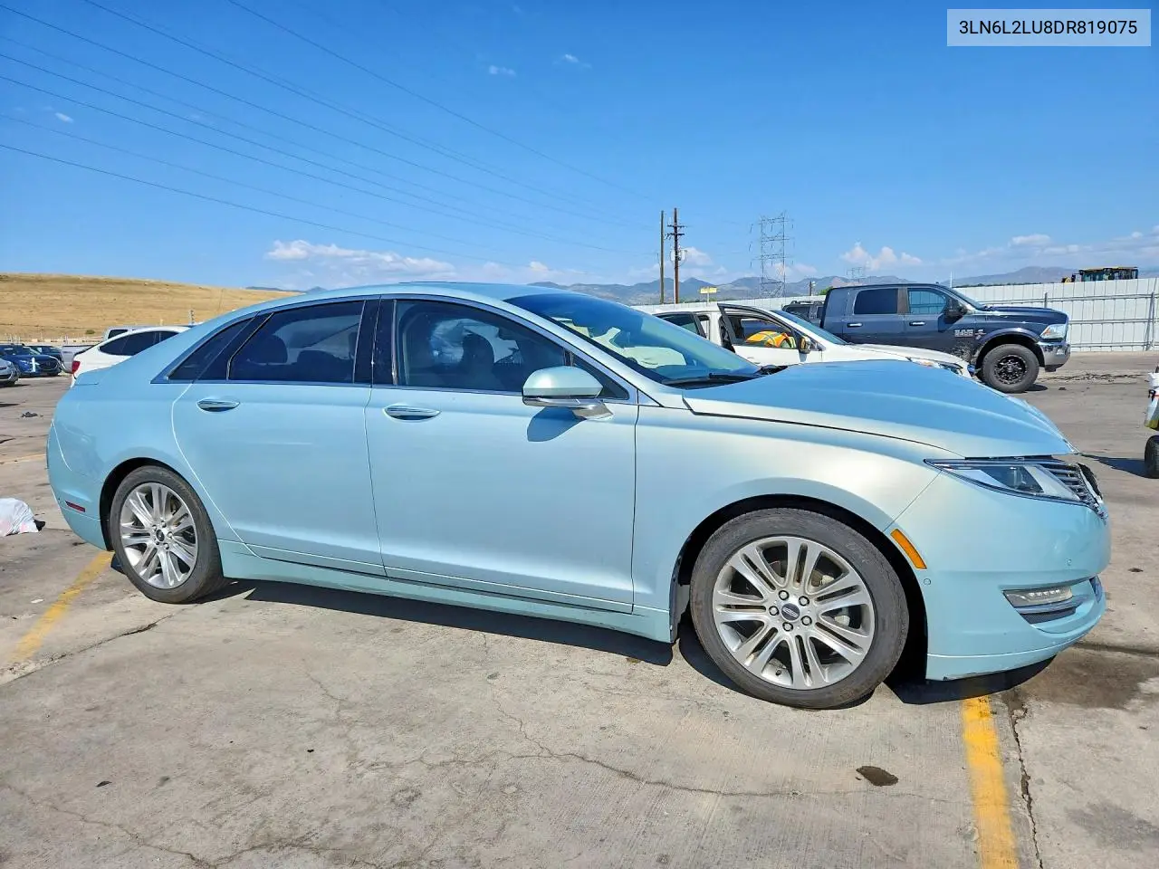 2013 Lincoln Mkz Hybrid VIN: 3LN6L2LU8DR819075 Lot: 61405976