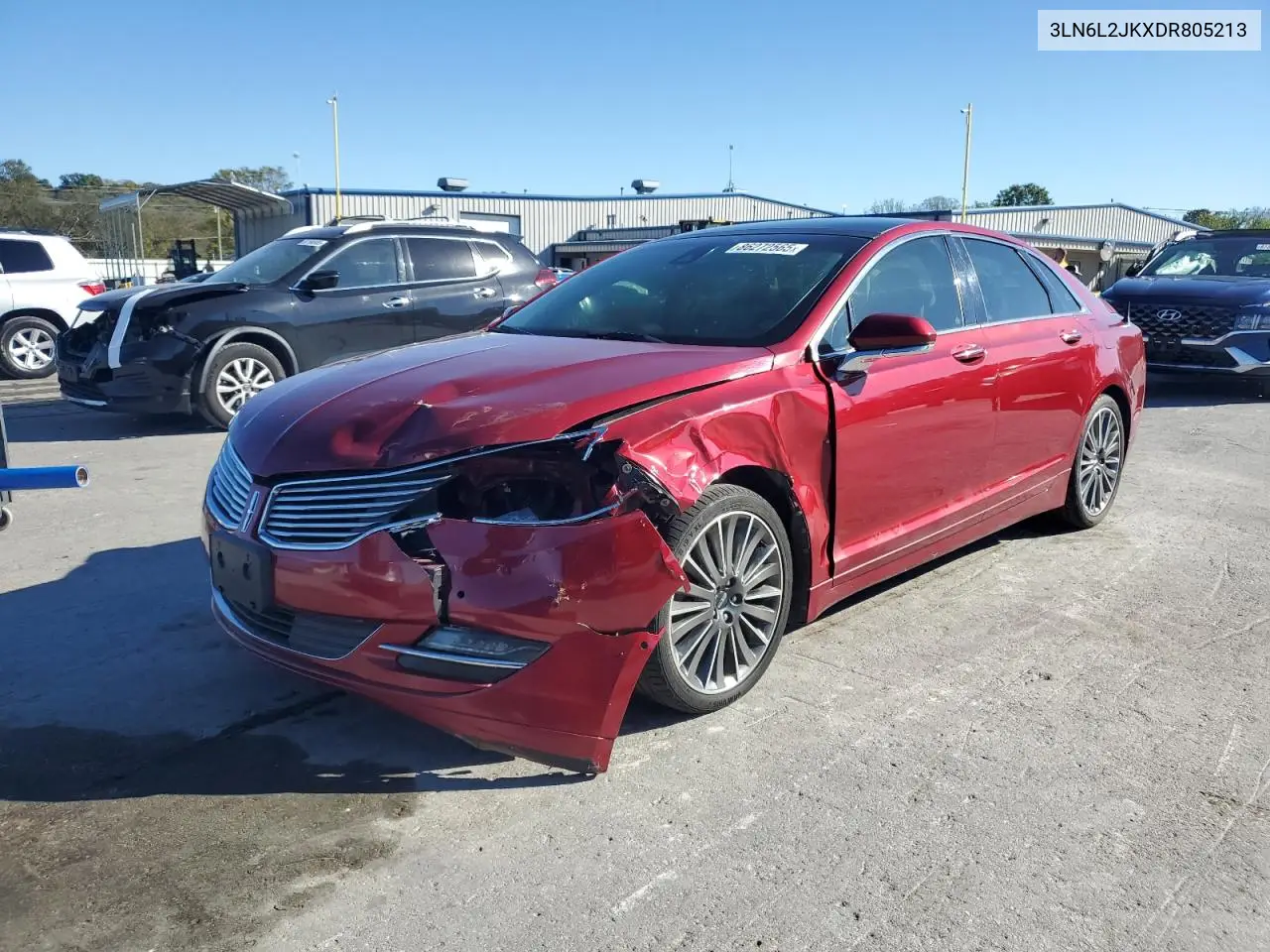 3LN6L2JKXDR805213 2013 Lincoln Townhouse Mkz