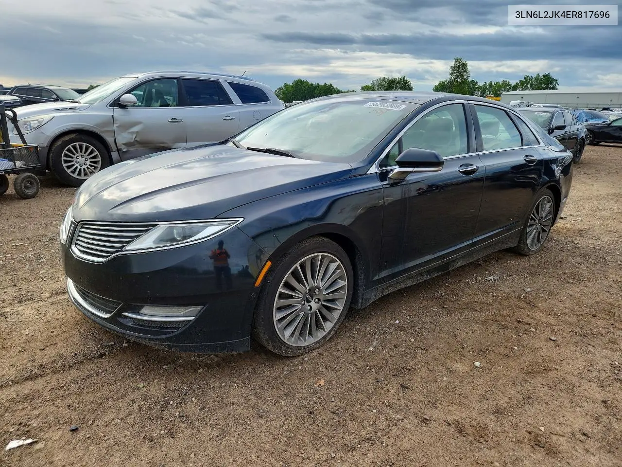 2014 Lincoln Mkz VIN: 3LN6L2JK4ER817696 Lot: 56263806