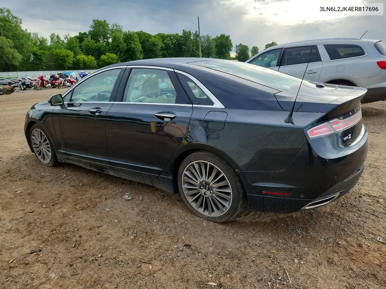 2014 Lincoln Mkz VIN: 3LN6L2JK4ER817696 Lot: 56263806