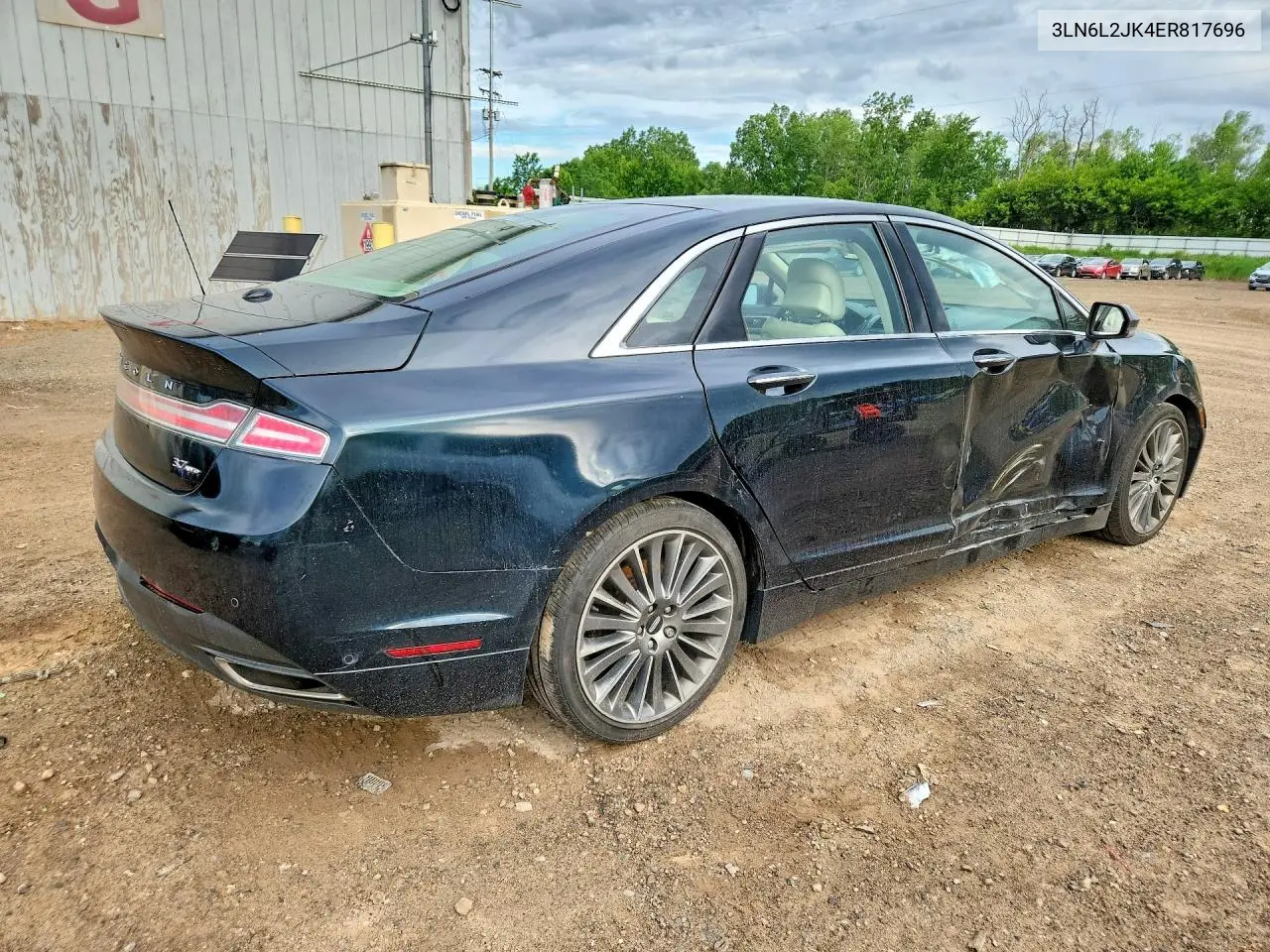 2014 Lincoln Mkz VIN: 3LN6L2JK4ER817696 Lot: 56263806