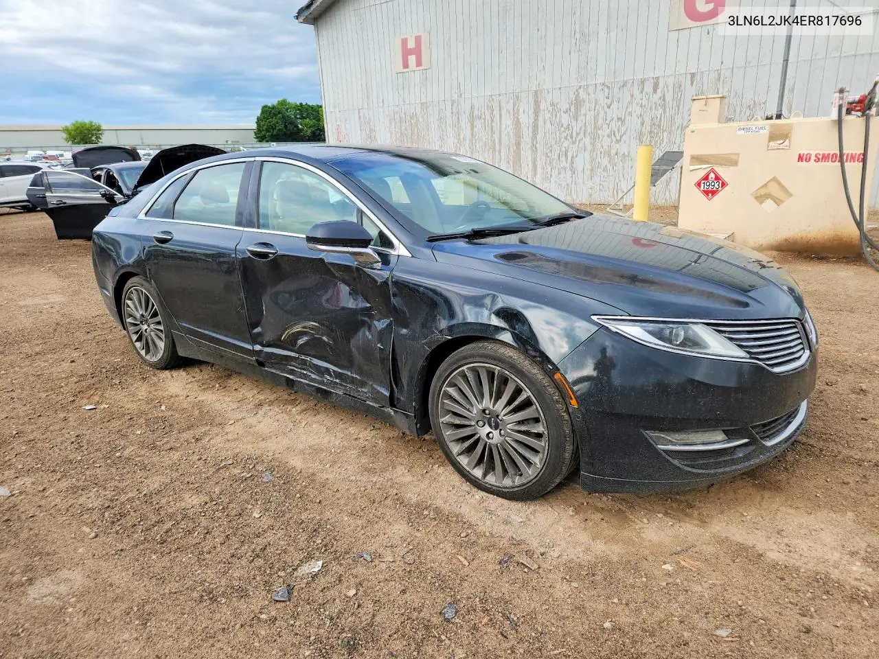 2014 Lincoln Mkz VIN: 3LN6L2JK4ER817696 Lot: 56263806