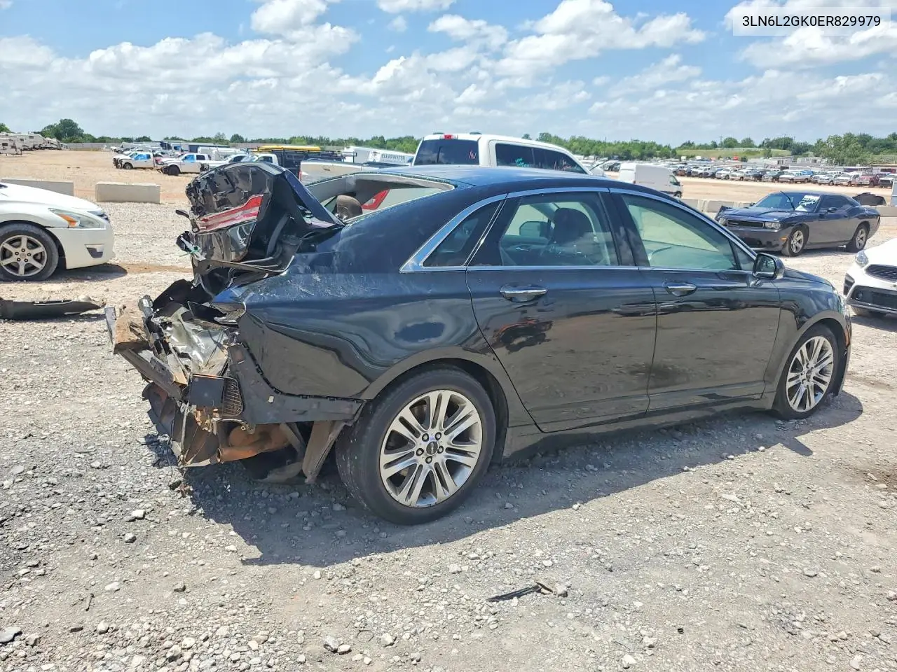 2014 Lincoln Mkz VIN: 3LN6L2GK0ER829979 Lot: 56675906