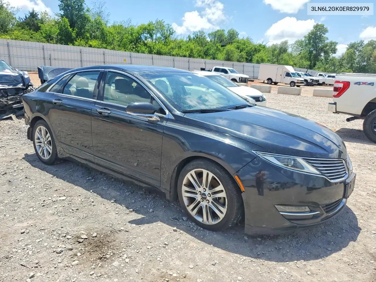 2014 Lincoln Mkz VIN: 3LN6L2GK0ER829979 Lot: 56675906