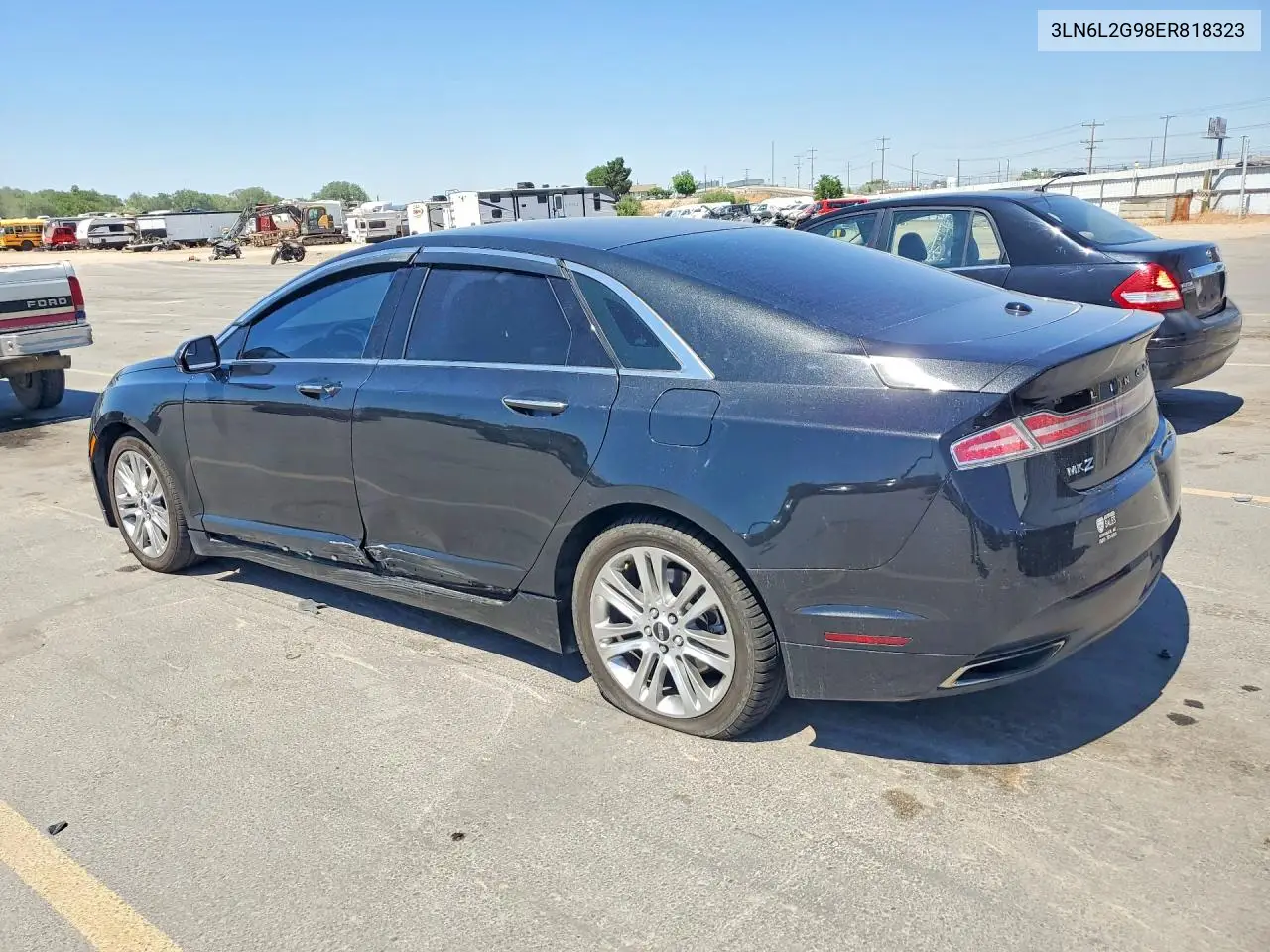 2014 Lincoln Mkz VIN: 3LN6L2G98ER818323 Lot: 57728446