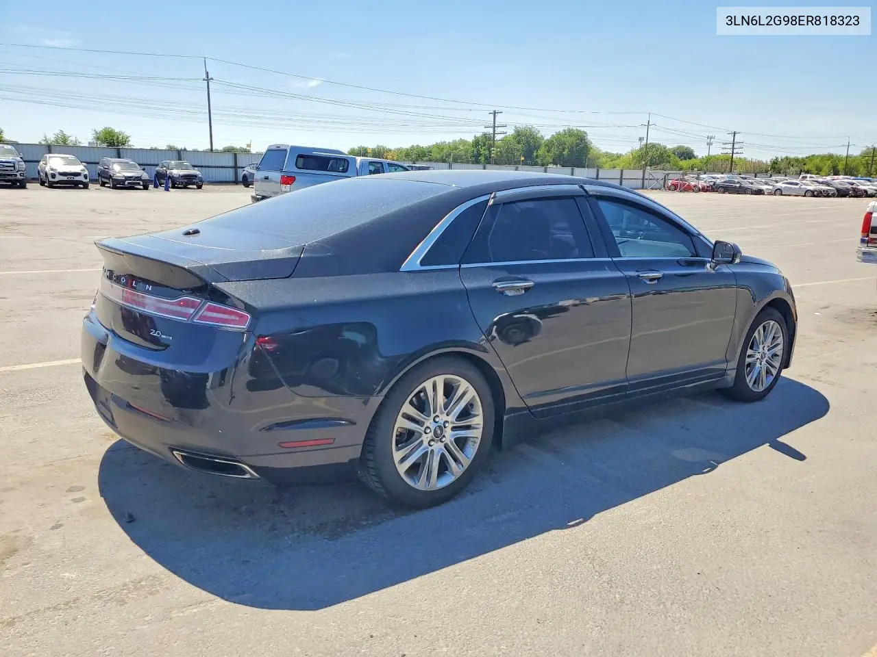 2014 Lincoln Mkz VIN: 3LN6L2G98ER818323 Lot: 57728446