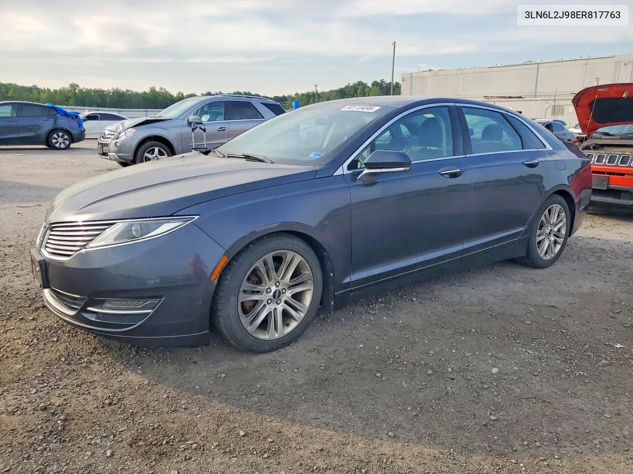 2014 Lincoln Mkz VIN: 3LN6L2J98ER817763 Lot: 58115496