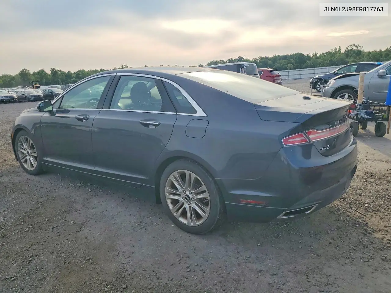 2014 Lincoln Mkz VIN: 3LN6L2J98ER817763 Lot: 58115496