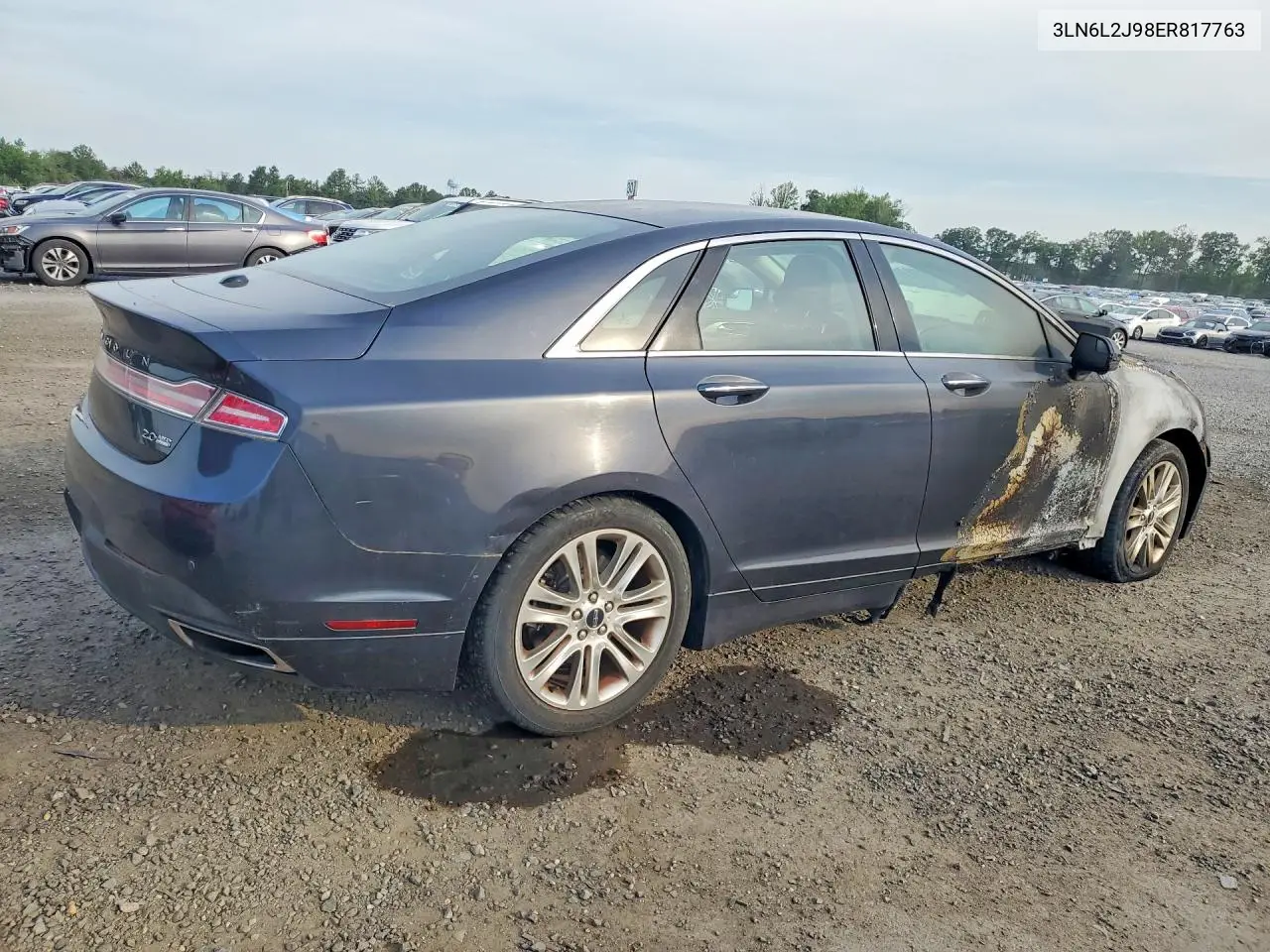 2014 Lincoln Mkz VIN: 3LN6L2J98ER817763 Lot: 58115496