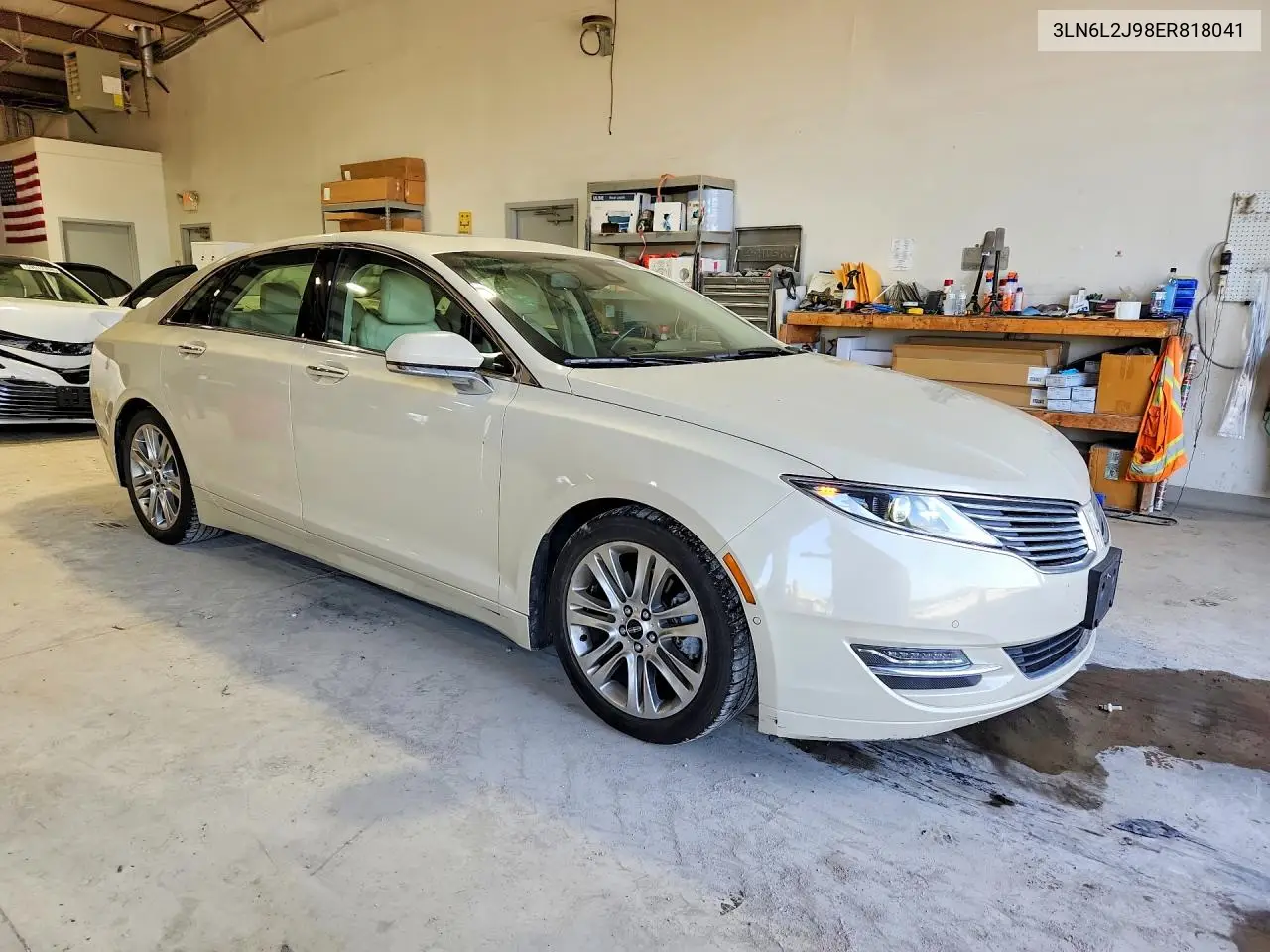 2014 Lincoln Mkz VIN: 3LN6L2J98ER818041 Lot: 59164366