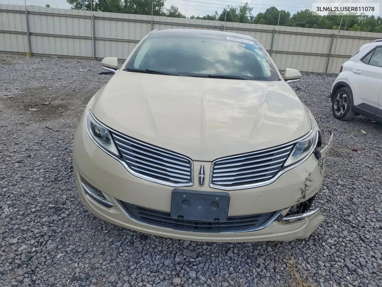 2014 Lincoln Mkz Hybrid VIN: 3LN6L2LU5ER811078 Lot: 59675076