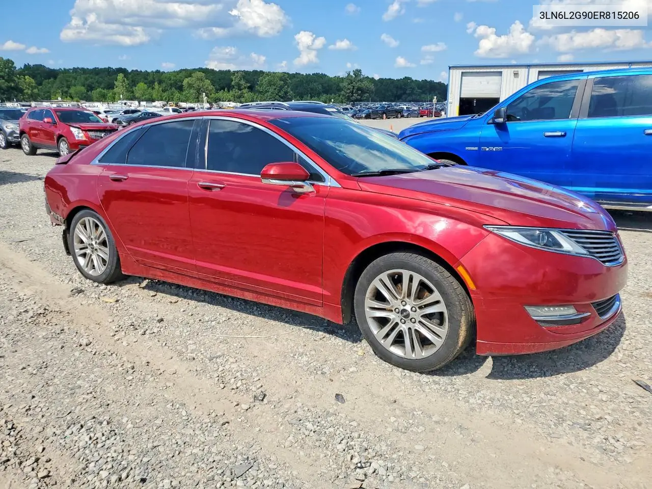 2014 Lincoln Mkz VIN: 3LN6L2G90ER815206 Lot: 59792726
