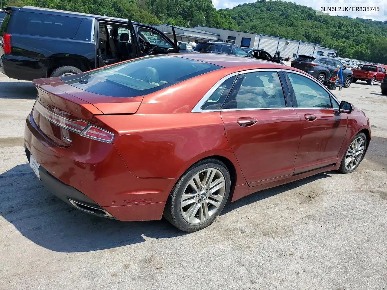 2014 Lincoln Mkz VIN: 3LN6L2JK4ER835745 Lot: 60314576