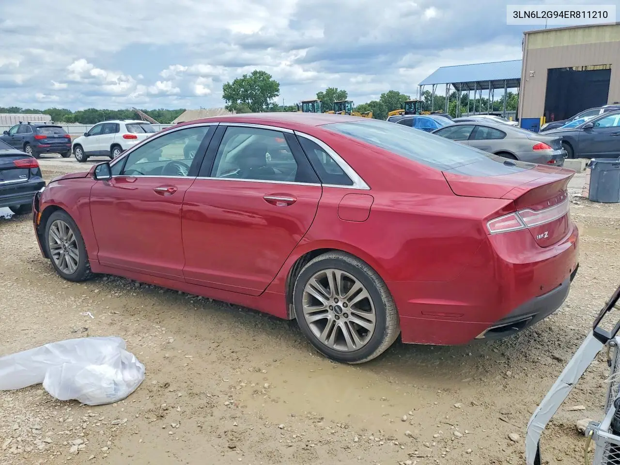 2014 Lincoln Mkz VIN: 3LN6L2G94ER811210 Lot: 60372206