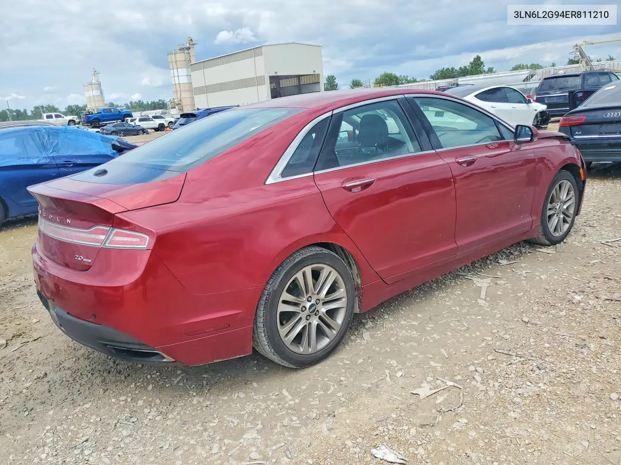 2014 Lincoln Mkz VIN: 3LN6L2G94ER811210 Lot: 60372206