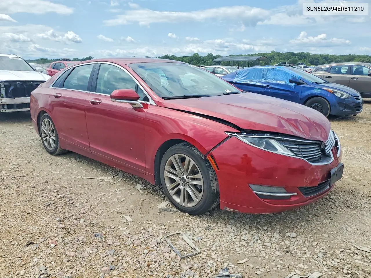 2014 Lincoln Mkz VIN: 3LN6L2G94ER811210 Lot: 60372206