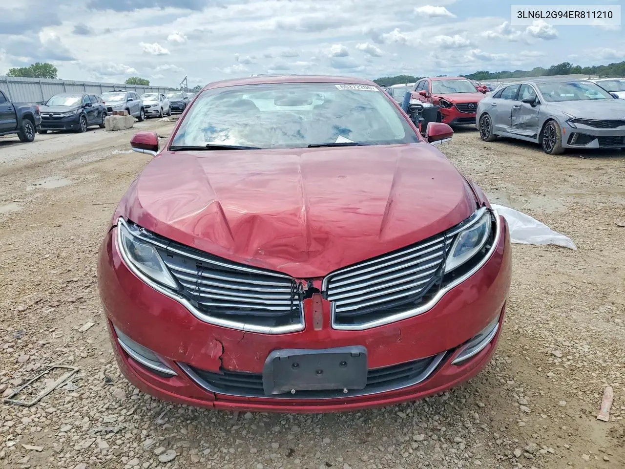 2014 Lincoln Mkz VIN: 3LN6L2G94ER811210 Lot: 60372206
