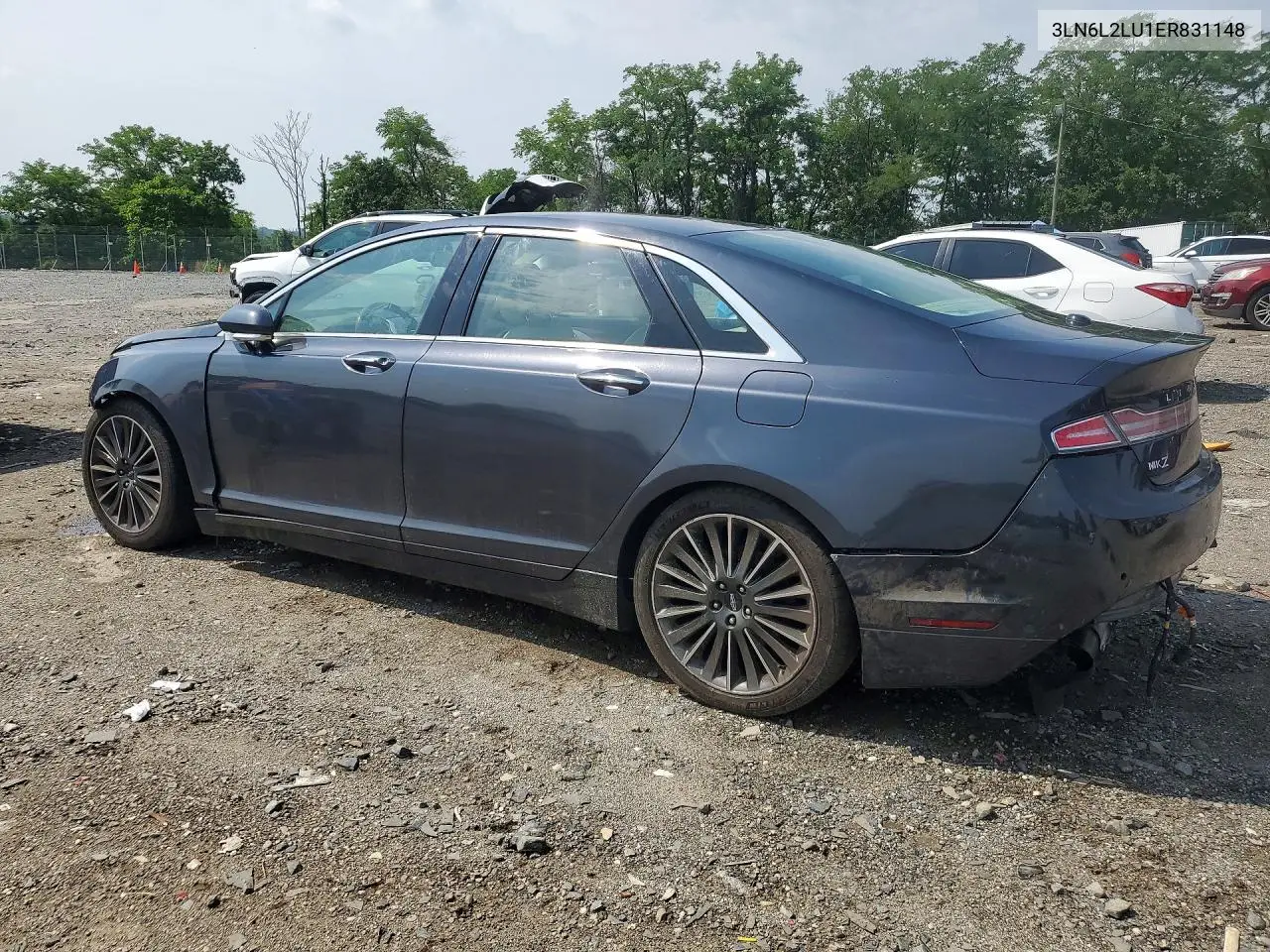 2014 Lincoln Mkz Hybrid VIN: 3LN6L2LU1ER831148 Lot: 60430206