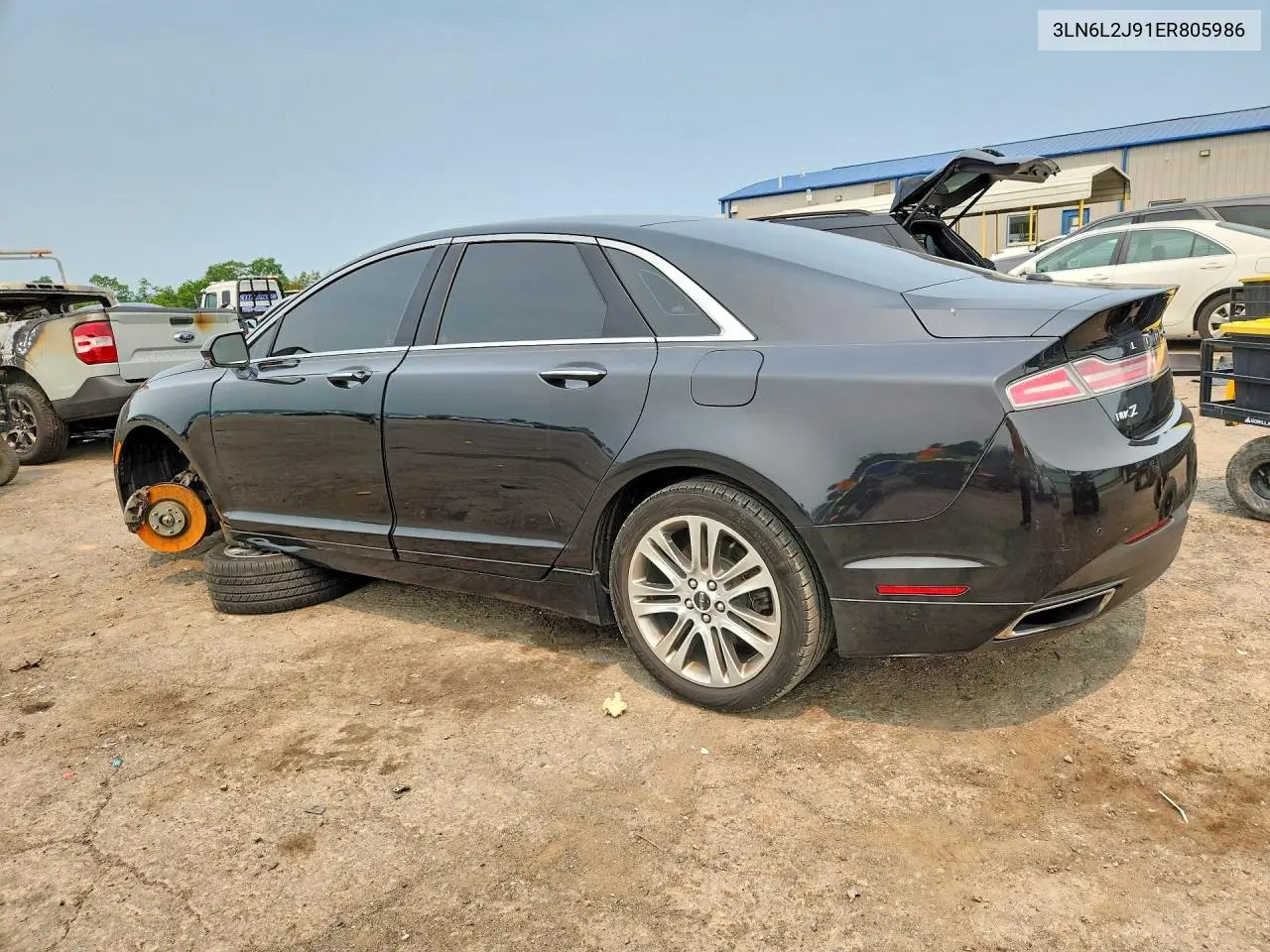 2014 Lincoln Mkz VIN: 3LN6L2J91ER805986 Lot: 60794446