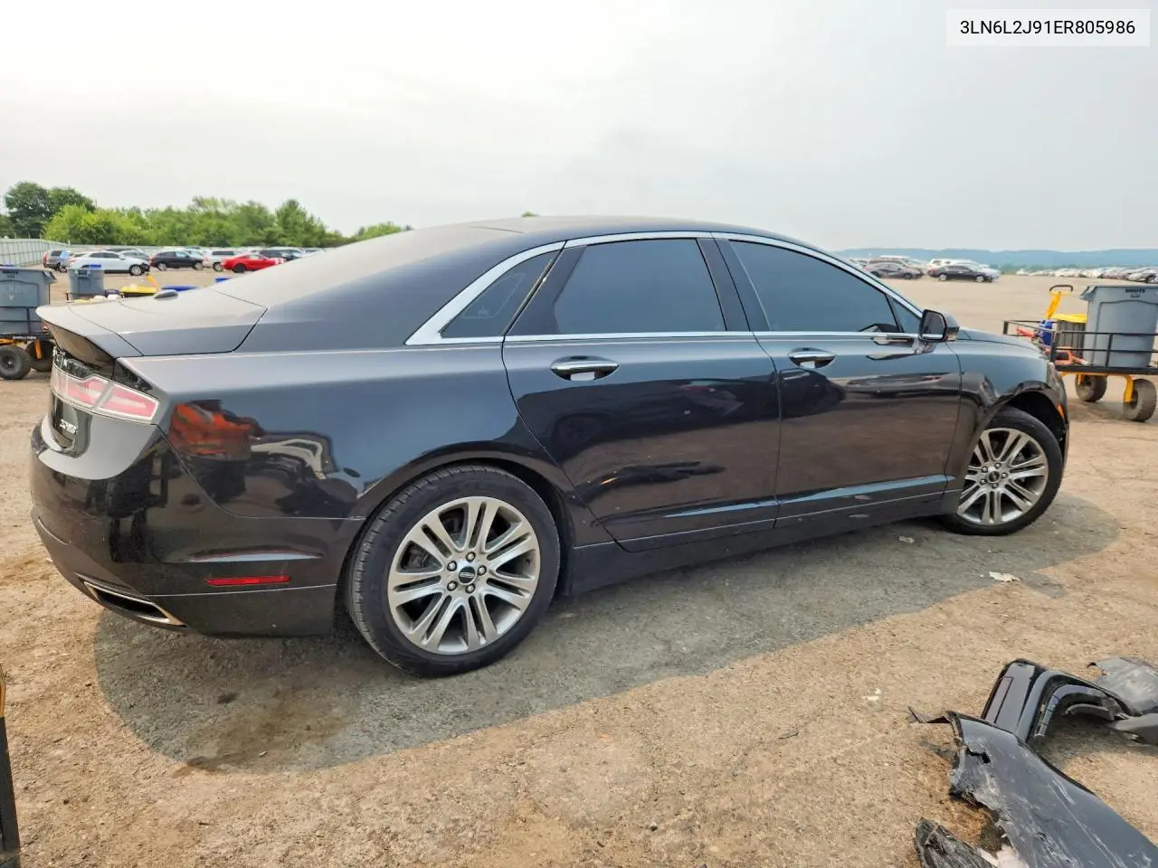 2014 Lincoln Mkz VIN: 3LN6L2J91ER805986 Lot: 60794446