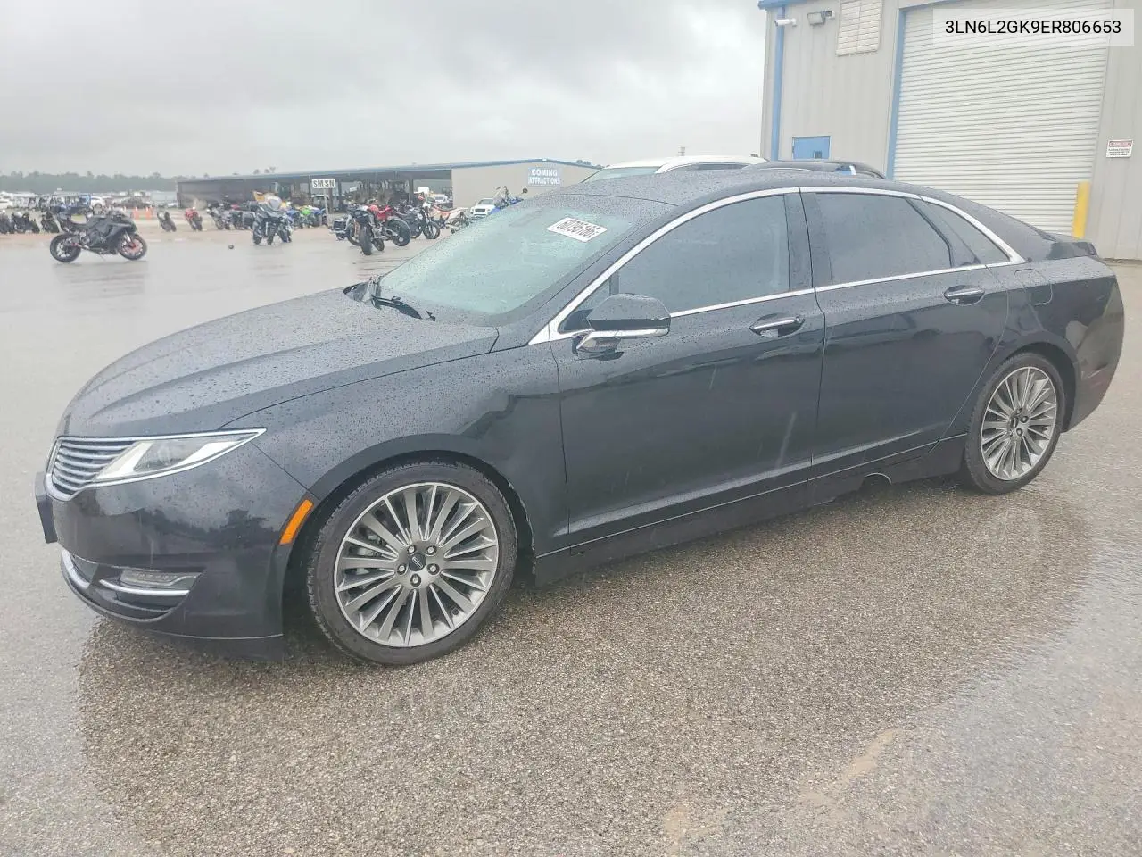 2014 Lincoln Mkz VIN: 3LN6L2GK9ER806653 Lot: 60795166