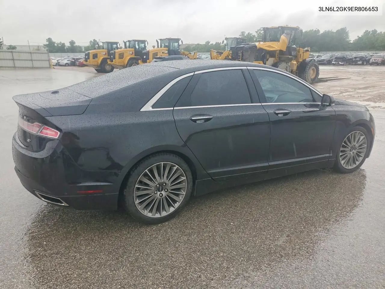 2014 Lincoln Mkz VIN: 3LN6L2GK9ER806653 Lot: 60795166