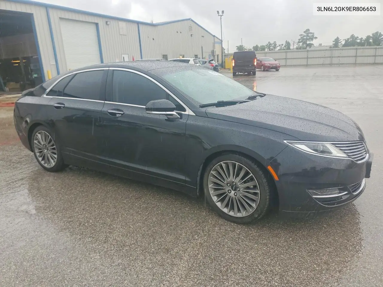 2014 Lincoln Mkz VIN: 3LN6L2GK9ER806653 Lot: 60795166