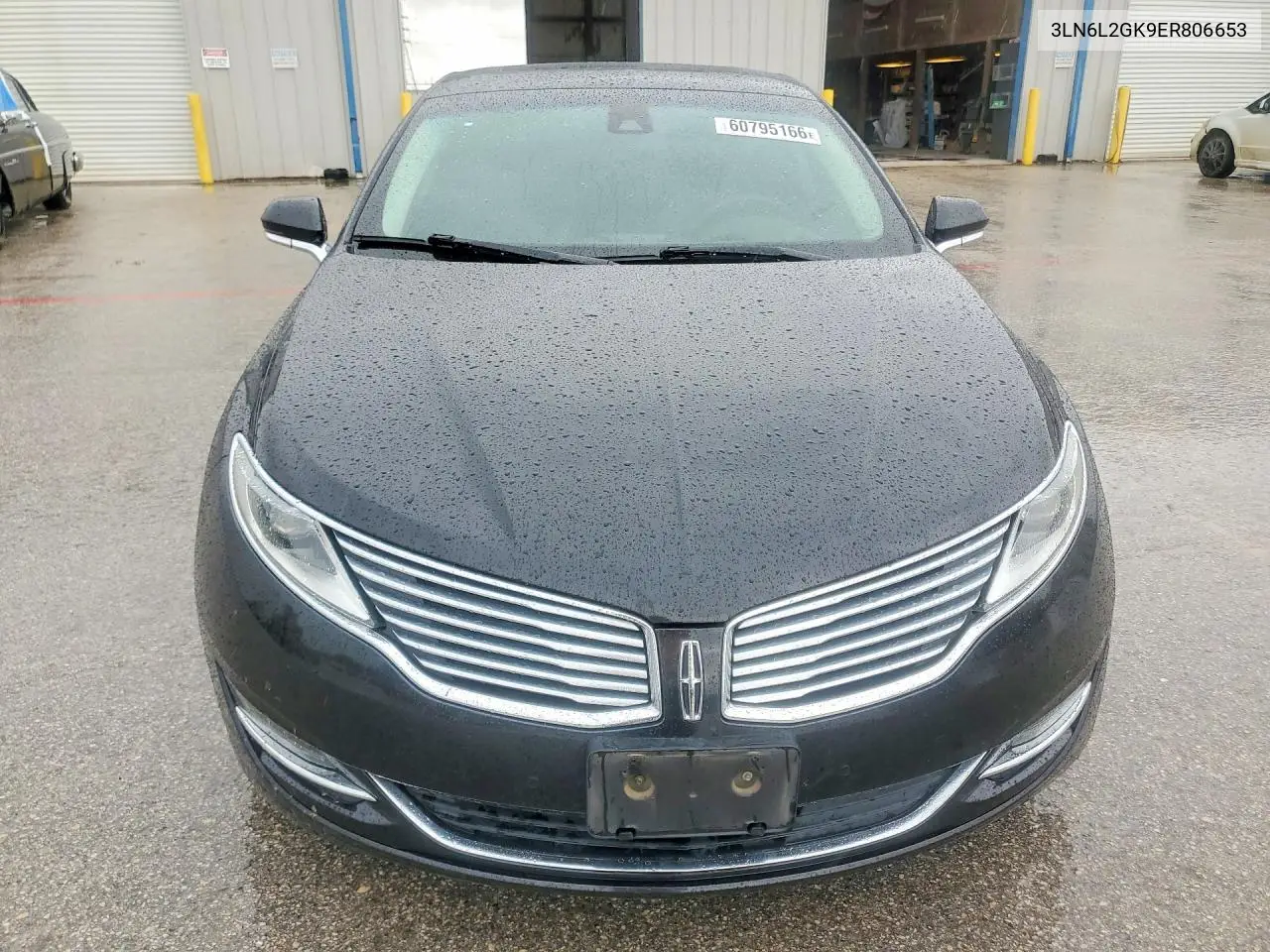 2014 Lincoln Mkz VIN: 3LN6L2GK9ER806653 Lot: 60795166