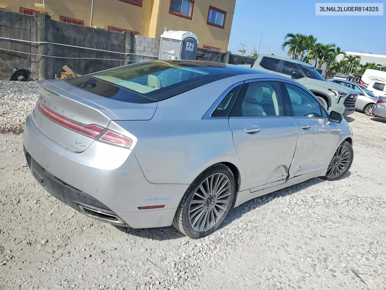 2014 Lincoln Mkz Hybrid VIN: 3LN6L2LU0ER814325 Lot: 60820586