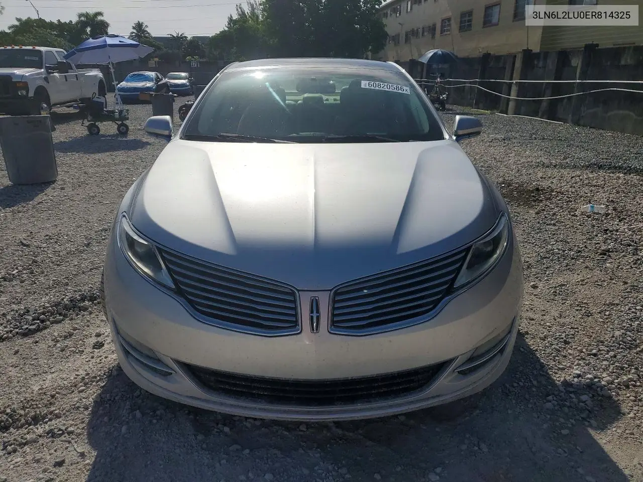 2014 Lincoln Mkz Hybrid VIN: 3LN6L2LU0ER814325 Lot: 60820586