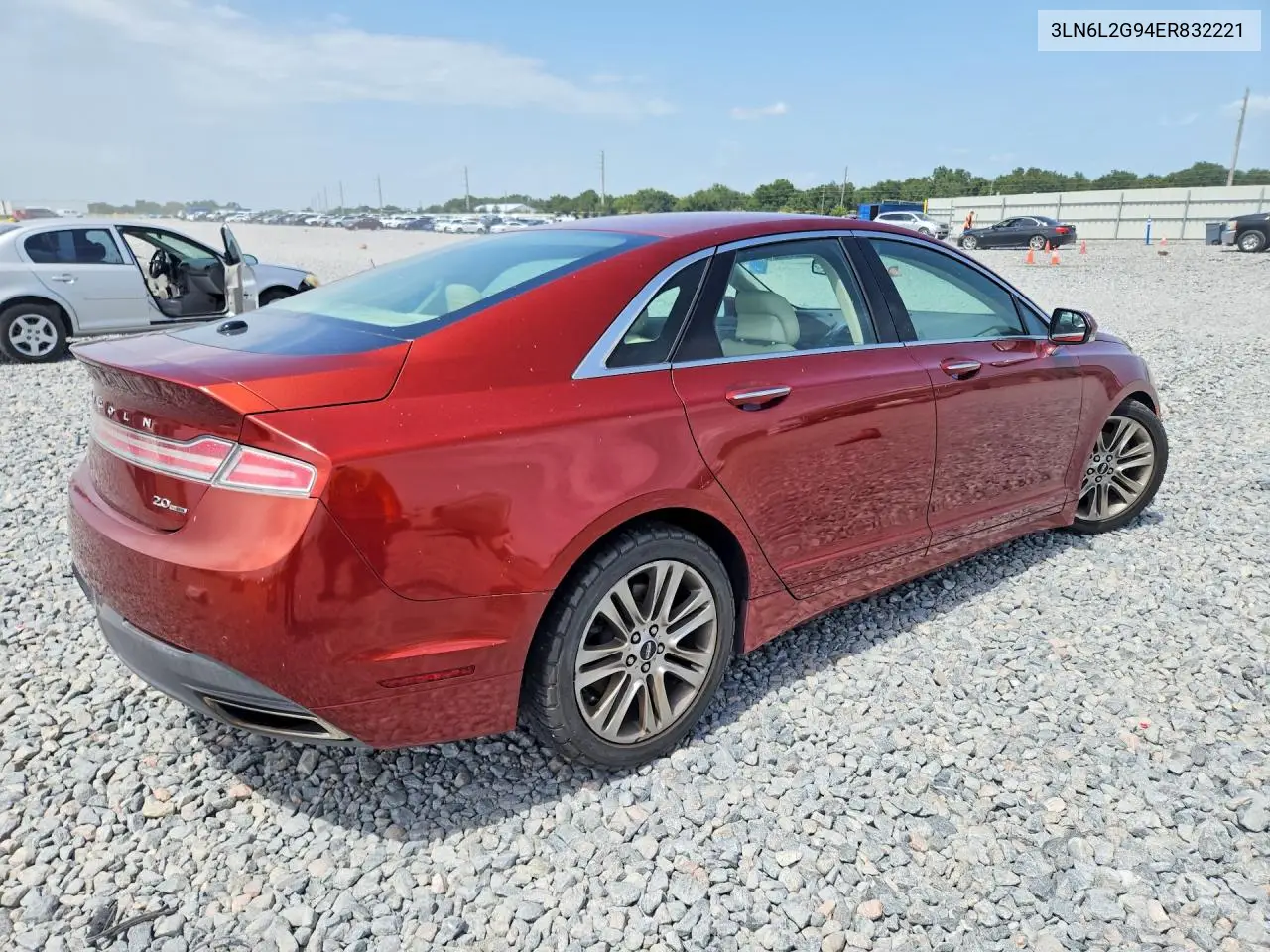 2014 Lincoln Mkz VIN: 3LN6L2G94ER832221 Lot: 60832296