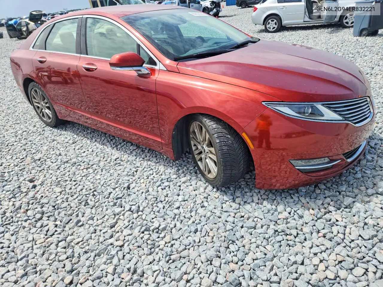 2014 Lincoln Mkz VIN: 3LN6L2G94ER832221 Lot: 60832296