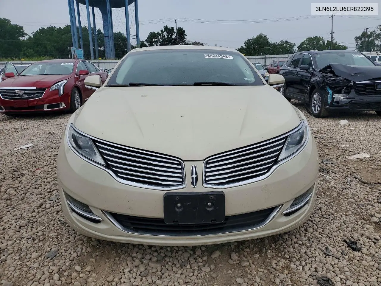 2014 Lincoln Mkz Hybrid VIN: 3LN6L2LU6ER822395 Lot: 60844346