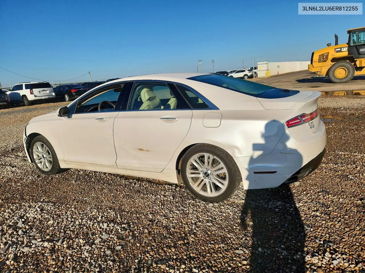2014 Lincoln Mkz Hybrid VIN: 3LN6L2LU6ER812255 Lot: 61117706