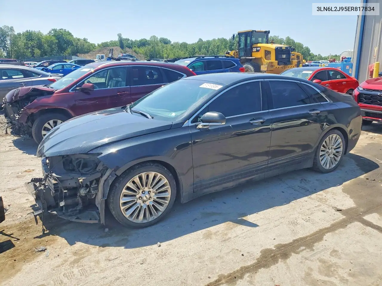 2014 Lincoln Mkz VIN: 3LN6L2J95ER817834 Lot: 61510306
